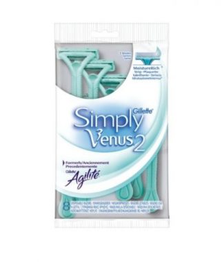 VARSITERÄ GILLETTE SIMPLY VENUS 8KPL